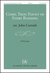 Come, Thou Fount of Every Blessing SATB choral sheet music cover